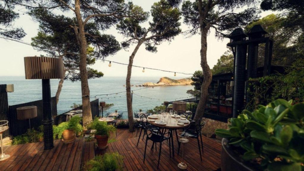 Idílico restaurante en Cataluña con vistas al Mediterráneo