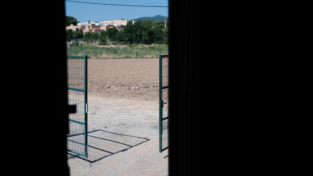 Entrada a la fina de Germán al Parc Agrari del Baix Llobregat