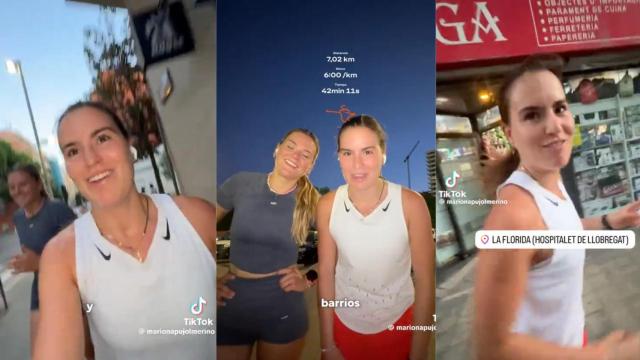 Fotomontaje sobre el polémico vídeo de Mariona Pujol en TikTok