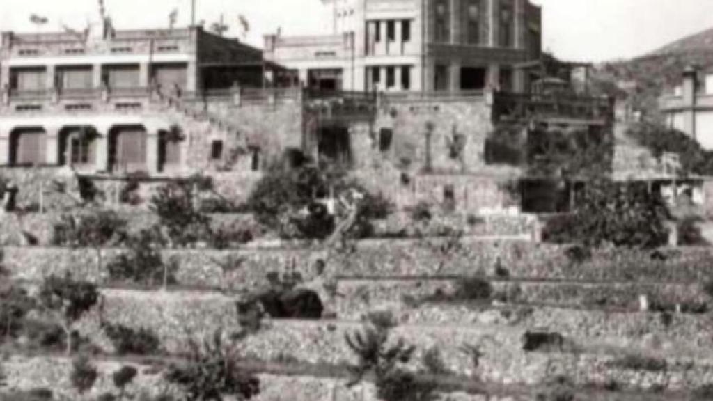 Estat dels jardins als anys '40