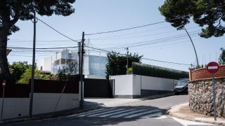 Exterior de la casa de Messi en Bellamar (Castelldefels)