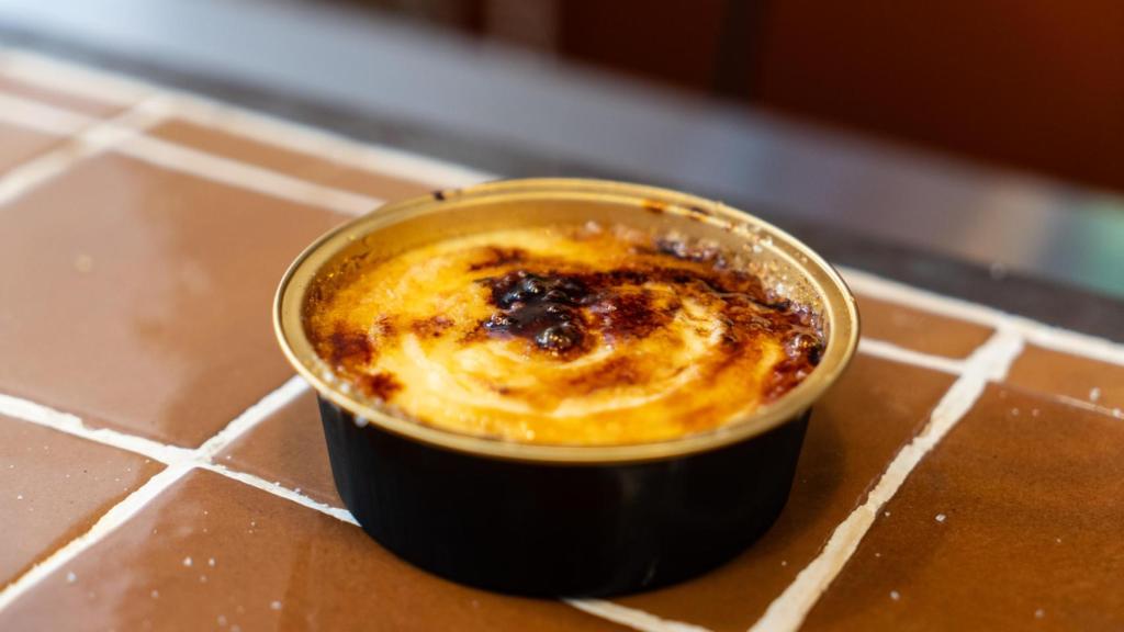 Una crema catalana de Sucre Cremat