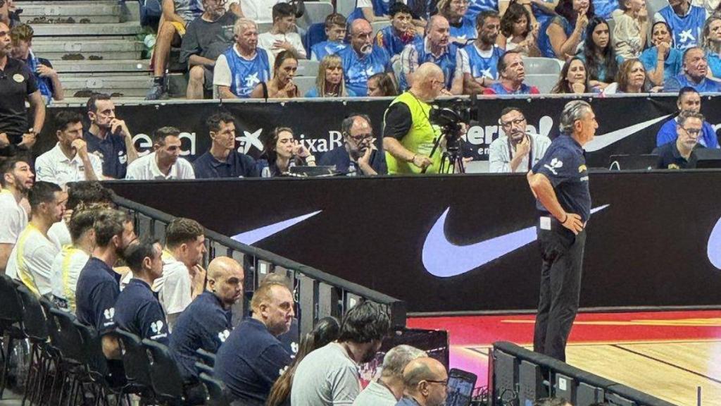 Sergio Scariolo, con la selección española