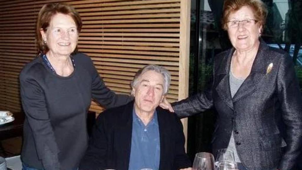 Robert de Niro al restaurant Hispania d'Arenys de Mar