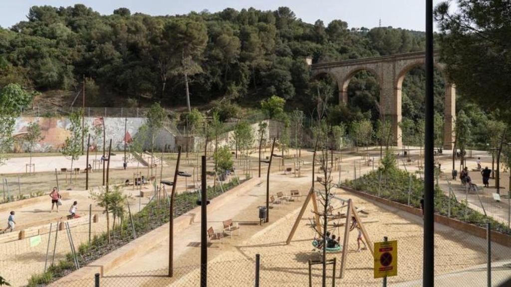El Parc de l’Aqüeducte de Ciutat Meridiana, on Pallassos Sense Fronteres (PSF) organitzarà diversos actes