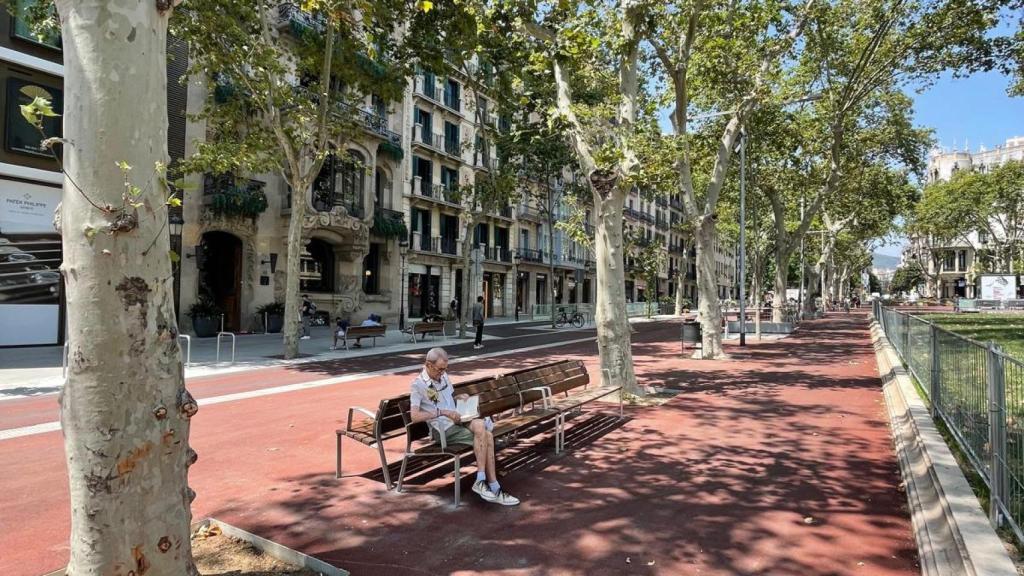 Els Jardinets de Gràcia, després de la seva remodelació