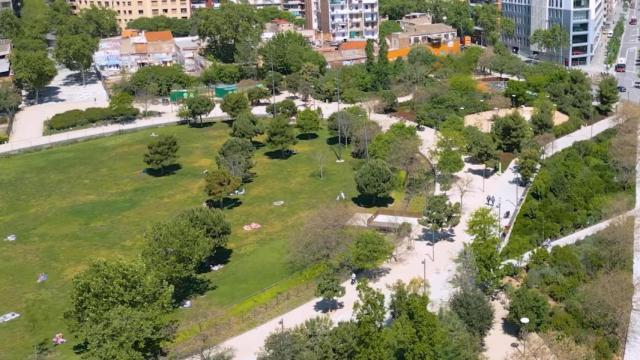 La Gran Clariana, dentro del nuevo parque de Les Glòries
