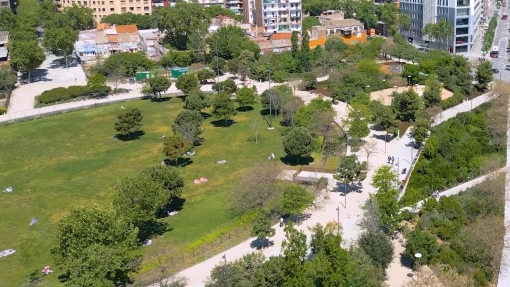 La Gran Clariana, dentro del nuevo parque de Les Glòries