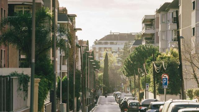 Calles de Les Tres Torres de Barcelona