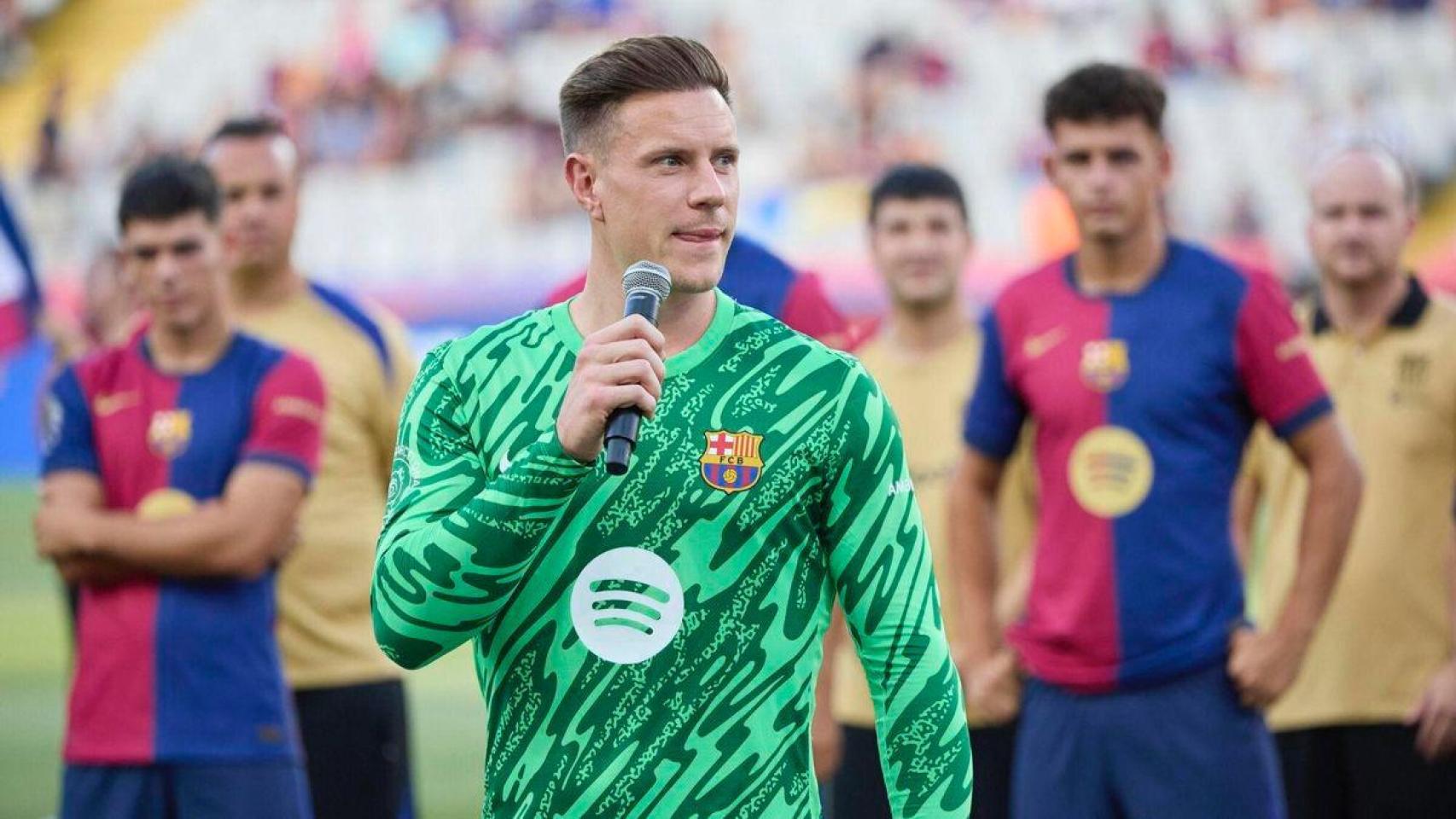 Ter Stegen en el Gamper 2024