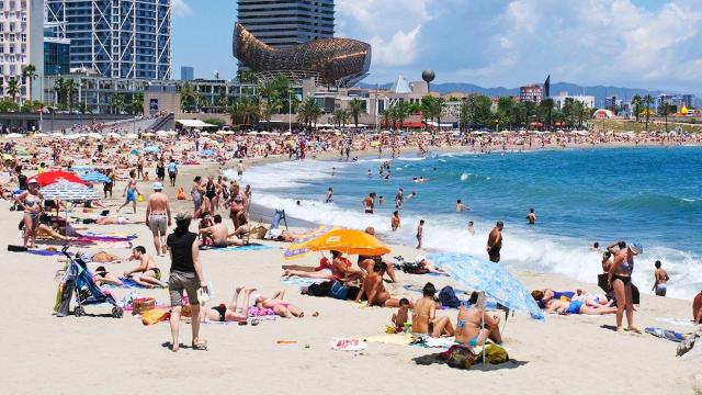 Playa del Somorrostro de Barcelona