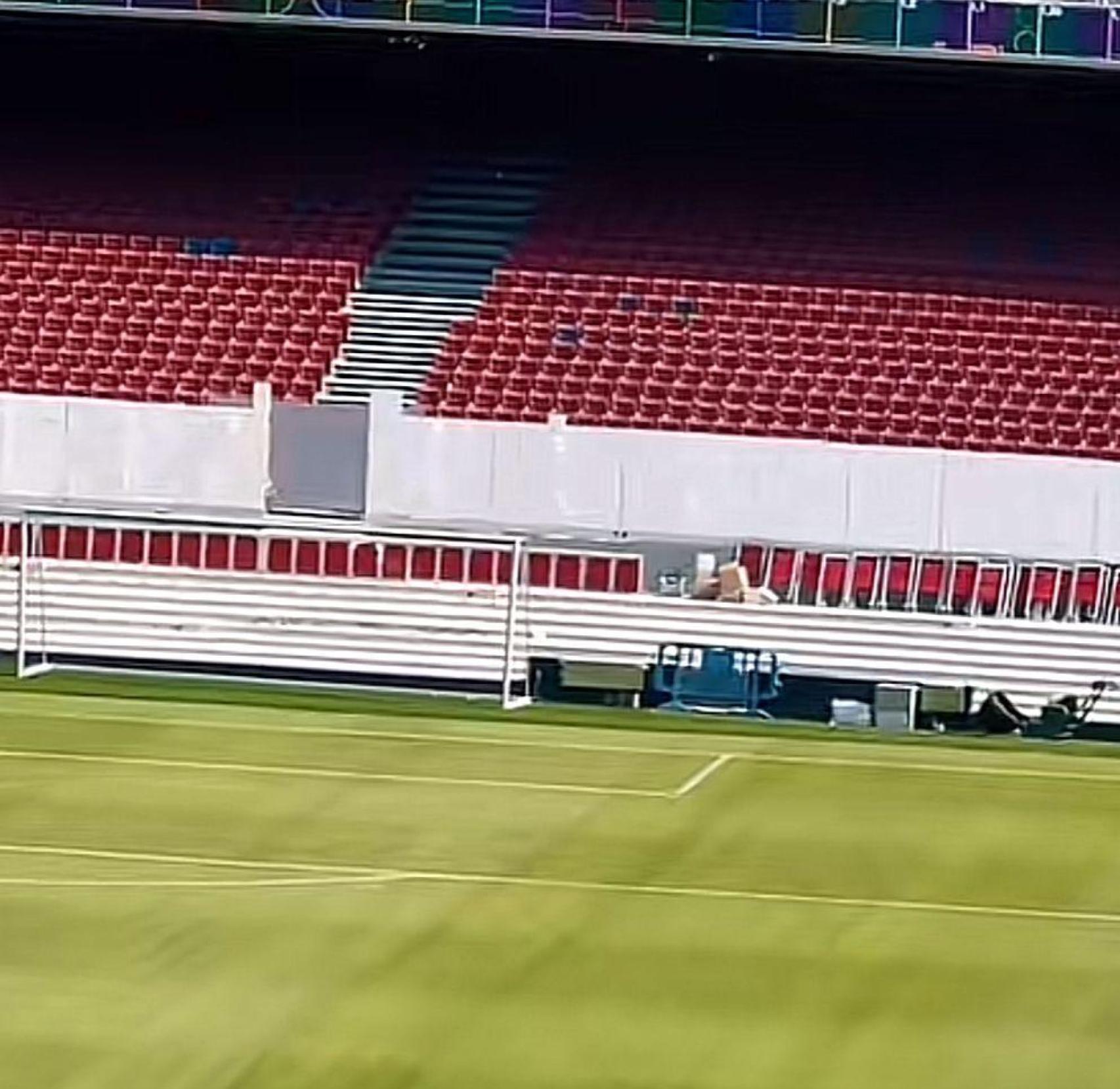 Limak coloca los asientos de la Grada d'Animació del nuevo Camp Nou