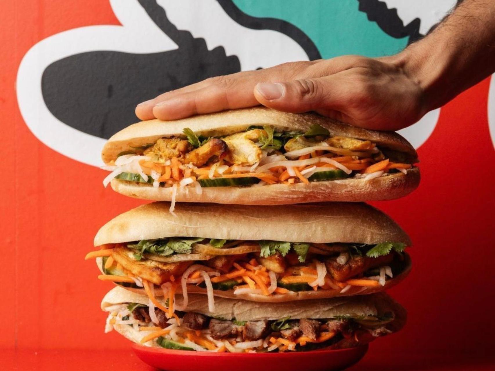 Bocadillos del restaurante en Poble Nou