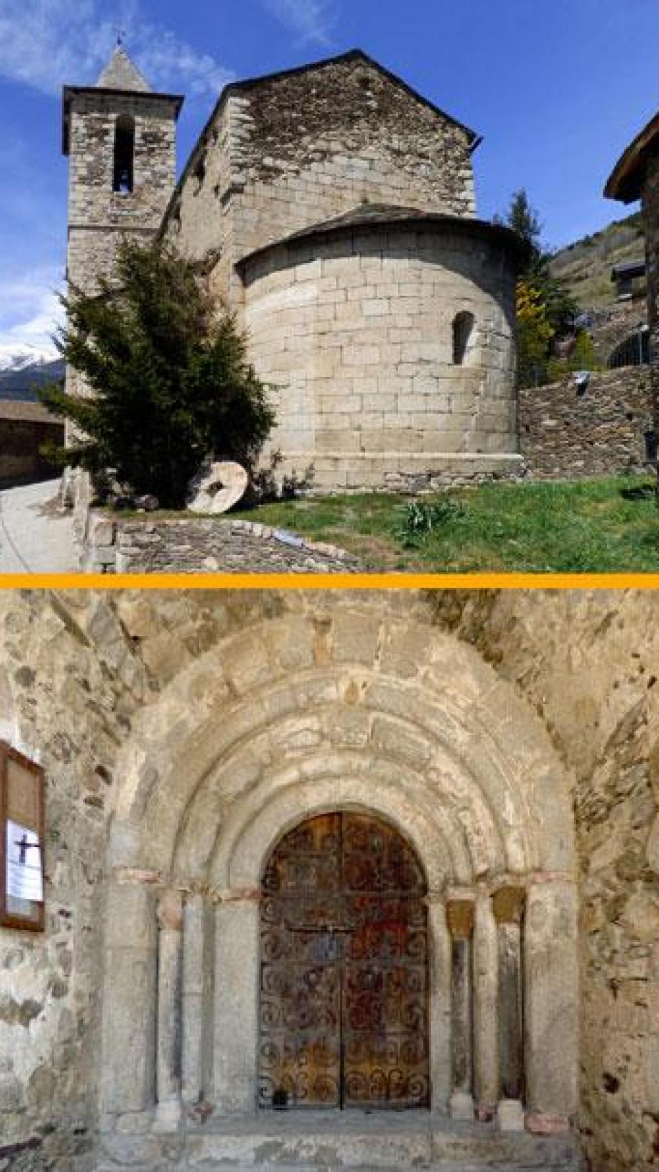 Iglesia de Sant Serni en Meranges