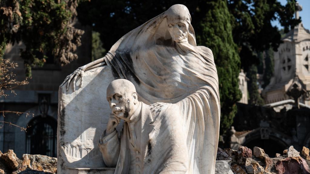 Sepultura de Nicolau Juncosa en el cementerio de Montjuïc