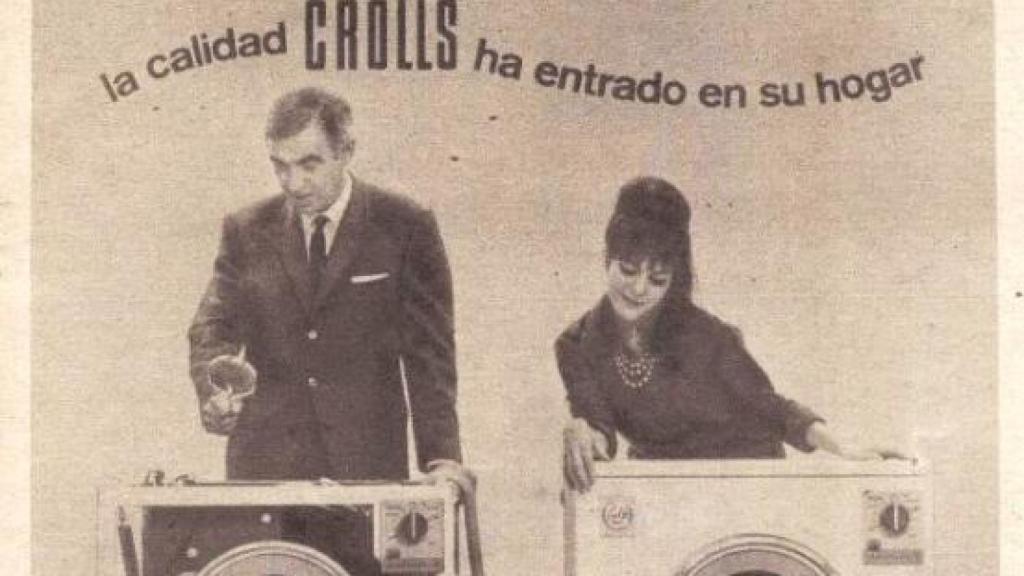 Anuncio de la lavadora Crolls
