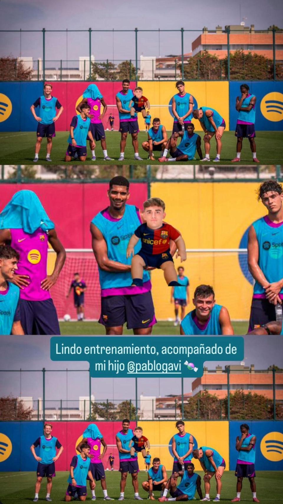 La storie de Ronald Araújo vacilando a Gavi