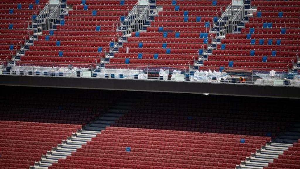 Gradas del nuevo Camp Nou