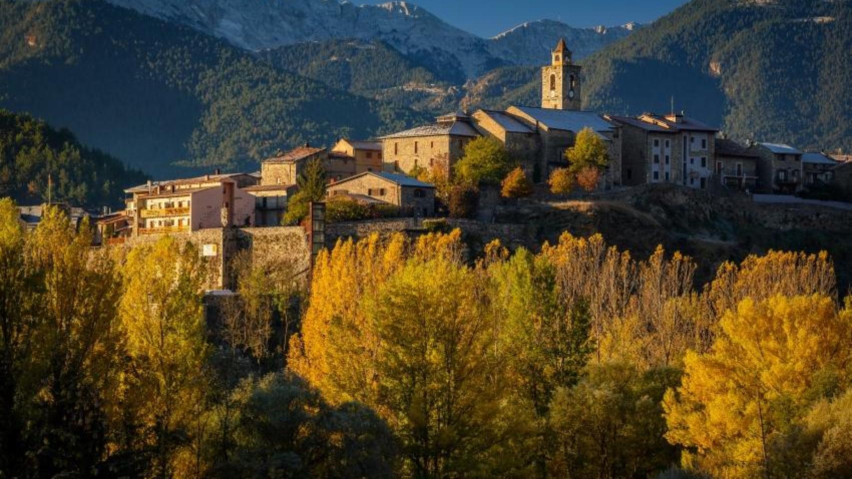 El pueblo más frío de Cataluña con veranos suaves