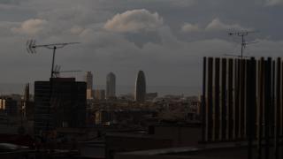 Panorámica de Barcelona desde el Mirador de Torre Baró, en Barcelona