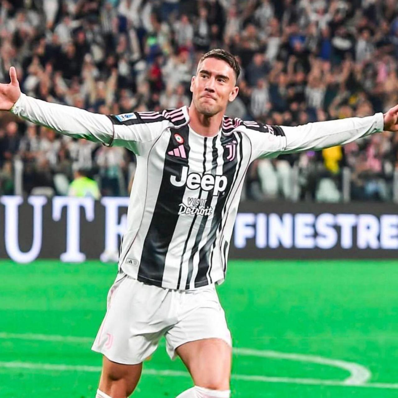 Dusan Vlahovic, jugador de la Juventus