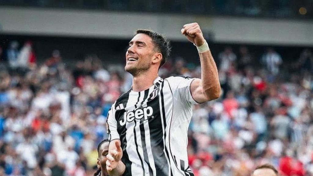 Dusan Vlahovic, jugador de la Juventus