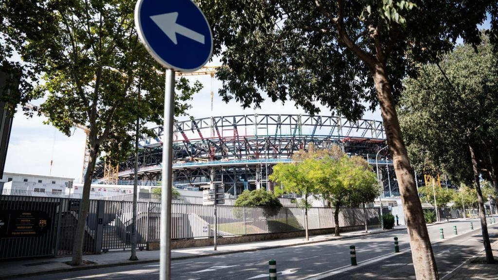 Obras en el Camp Nou