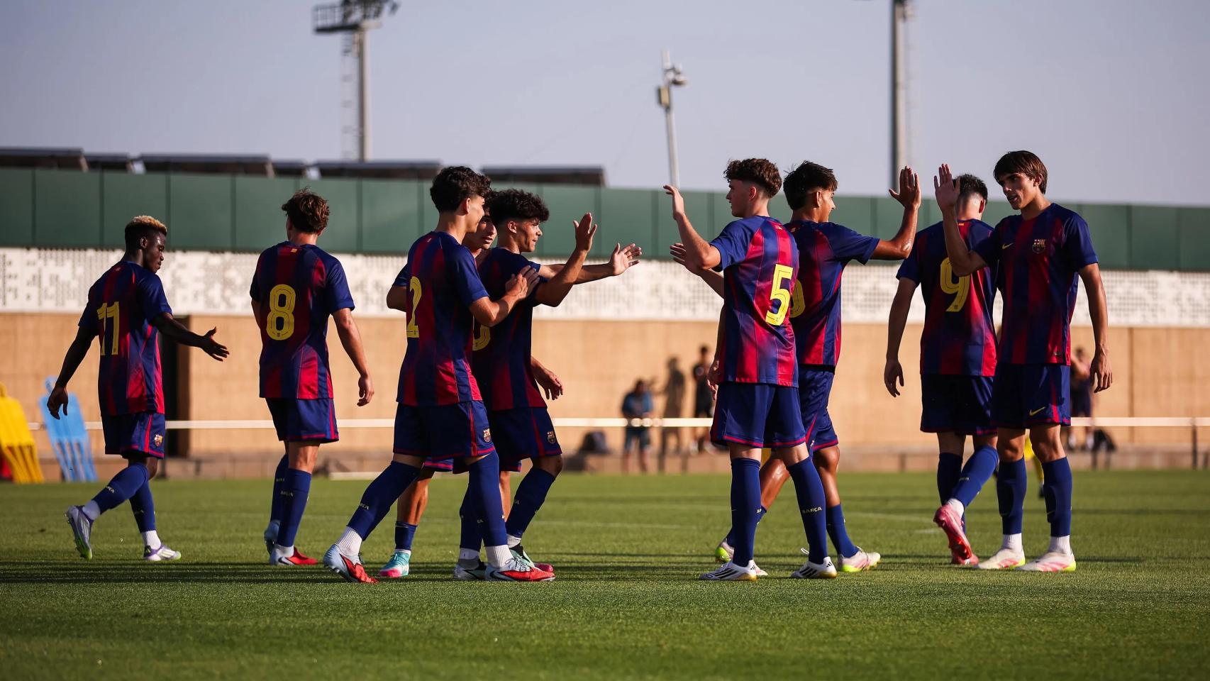 El Barça B pierde el amistoso contra el Nàstic