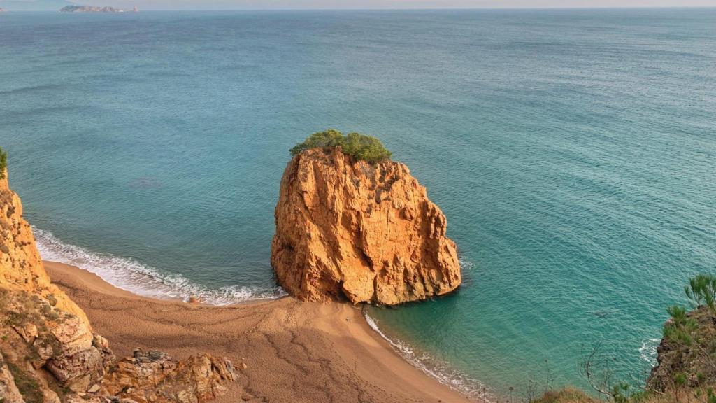 La cala Illa Roja a la Costa Brava