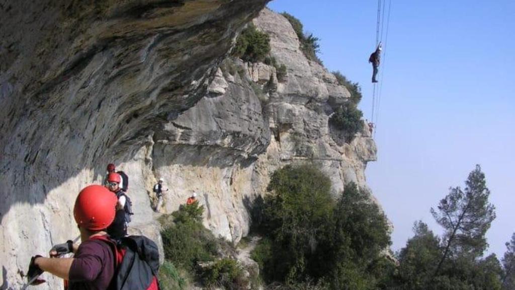 Vía ferrata de Las Baumes Corcades