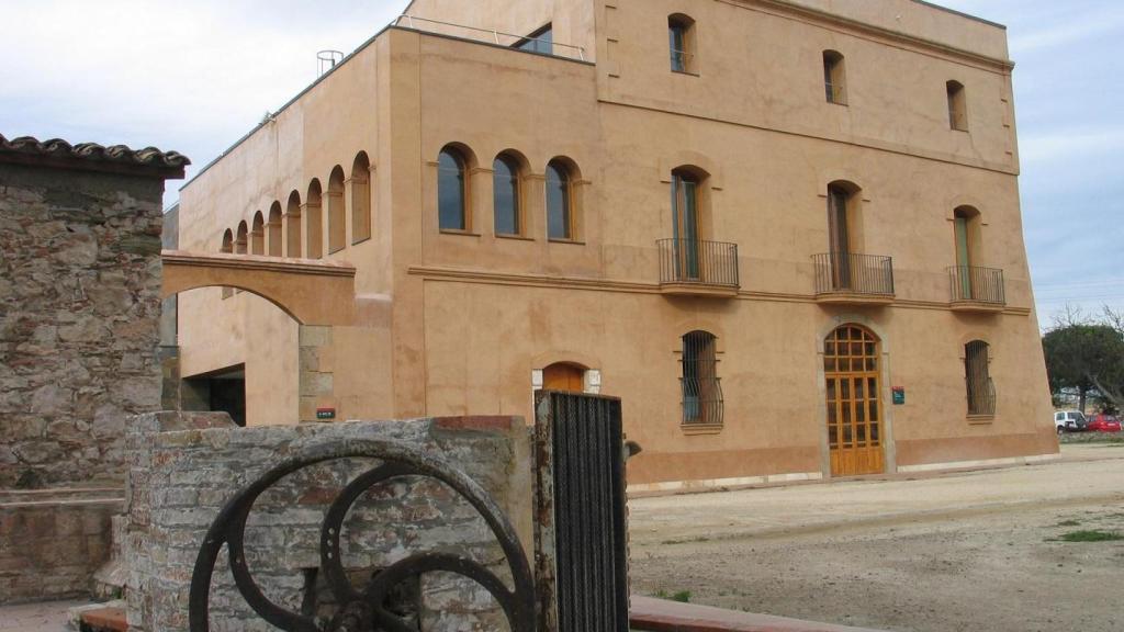 Masia de Can Comas en el Parc Agrari del Baix Llobregat
