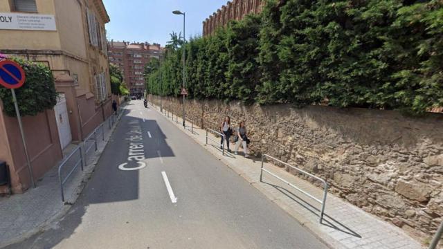 Calle de Jesús i Maria en Barcelona