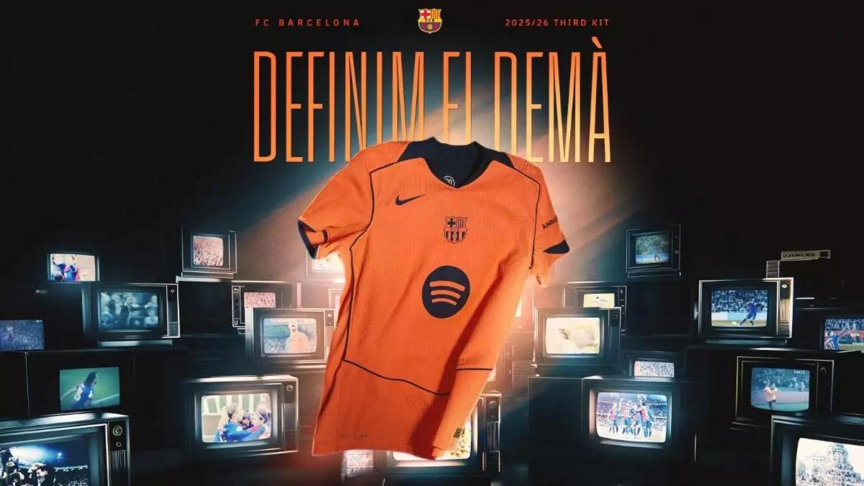 Tercera camiseta del Barça