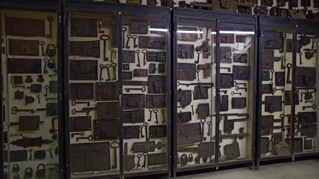 Cerraduras y llaves realizados en la forja de Josep Ullod en Barcelona