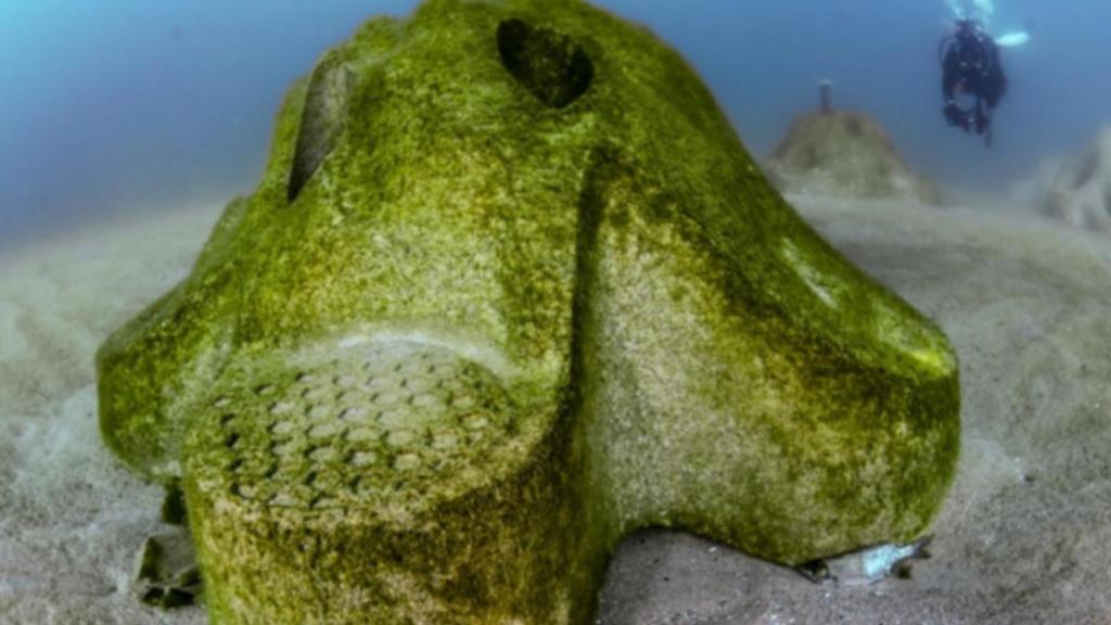 Un dels biòtops del Port Olímpic