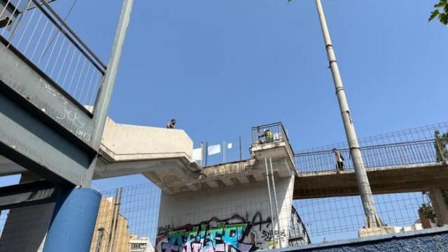 L'Hospitalet renueva las escaleras mecánicas del pont d'en Jordà