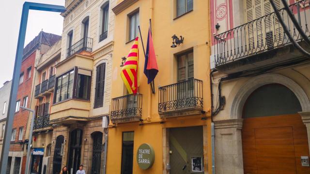 El viejo teatre de Sarrià, oculto en un edificio