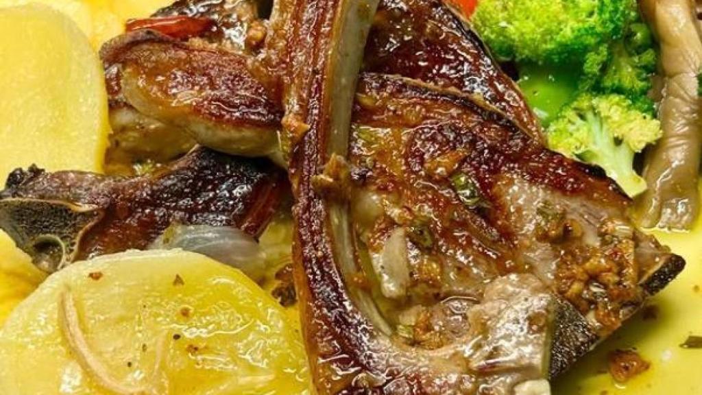 Imagen de archivo de un plato de Restaurante Salamanca de Barcelona