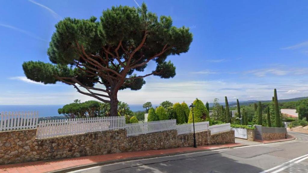 La calle Supermaresme en Sant Andreu de Llavaneres