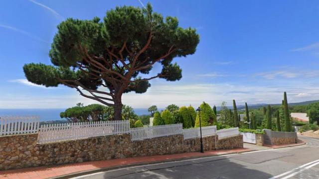 La calle Supermaresme en Sant Andreu de Llavaneres