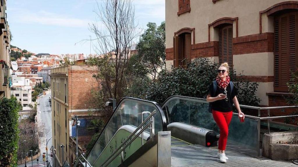 Carrer del barri de Sarria Sant-Gervasi