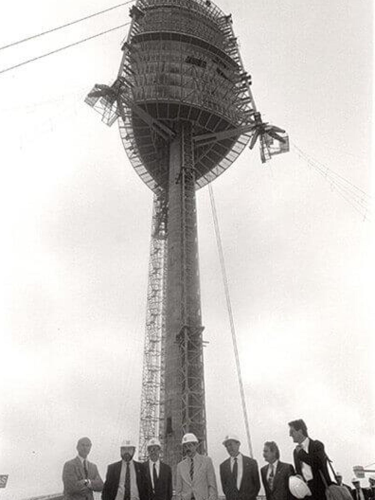 La Torre de Collserola en imatge d'arxiu