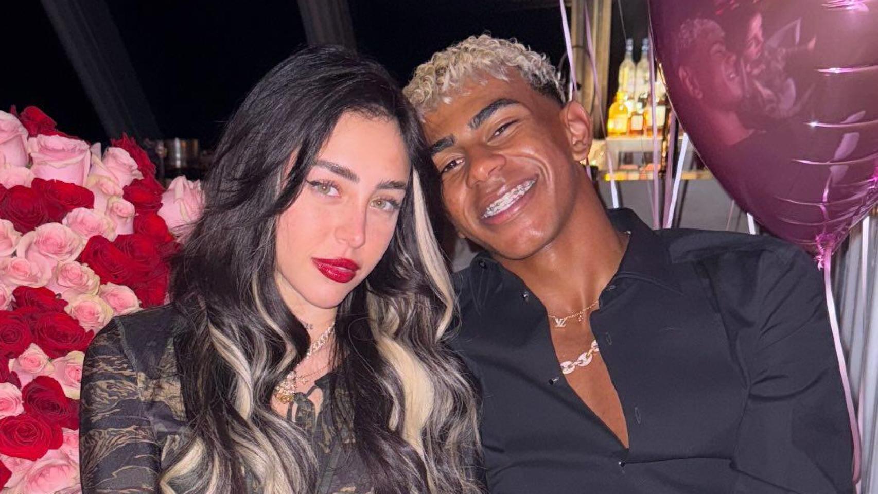 Lamine Yamal celebra el cumpleaños de su novia, Nicki Nicole