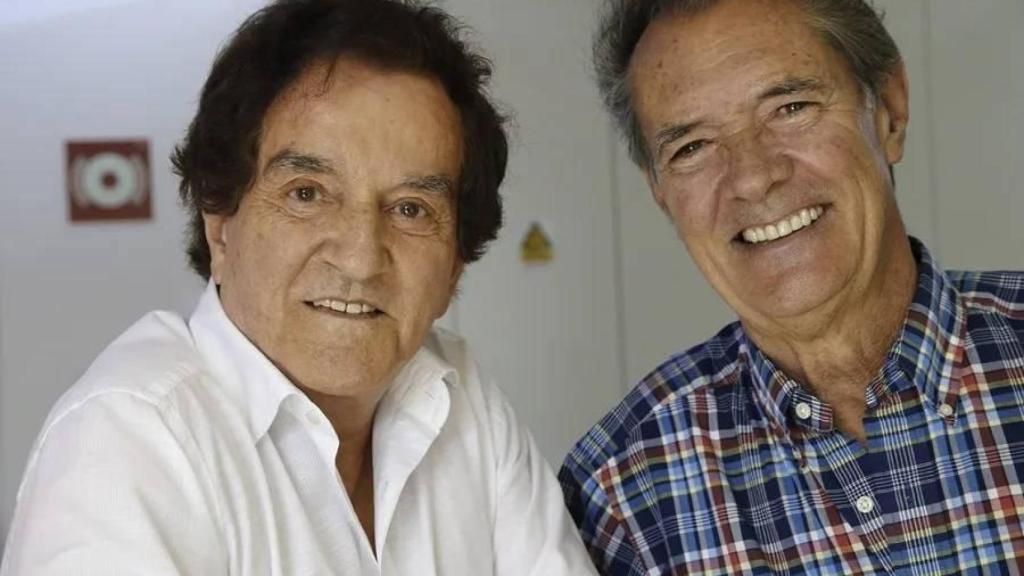 Manuel De La Calva junto a Ramón Arcusa en una imagen de archivo