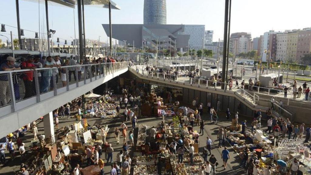 Mercat dels Encants, en Barcelona