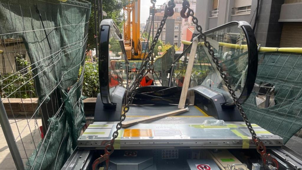 Instal·lació de rampes al Carrer de Cuba