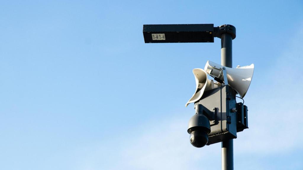 Una cámara en una imagen de archivo