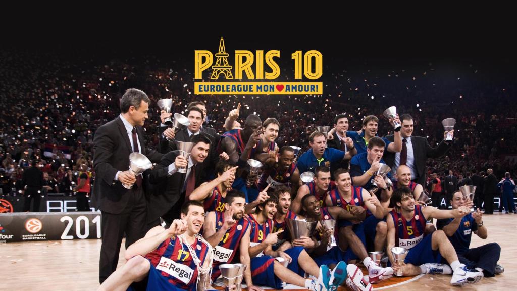 El Barça de basket levanta la segunda Euroliga de su historia en 2010