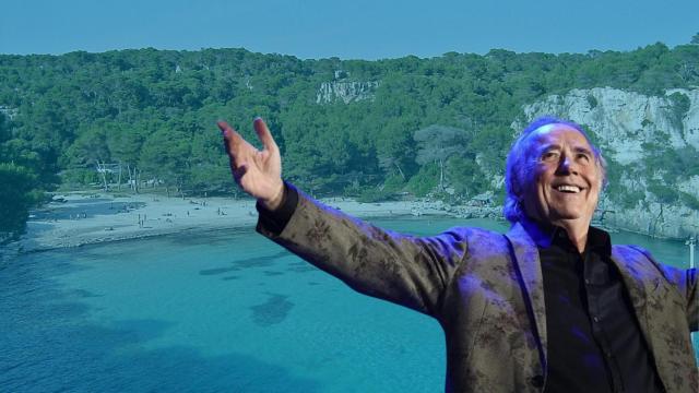 Montaje de Serrat y una cala en Menorca