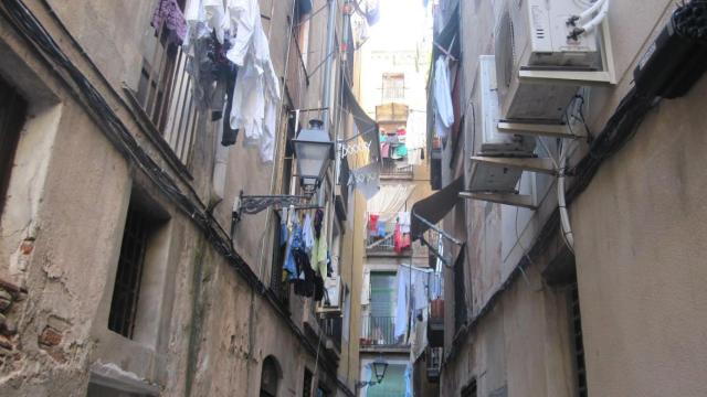 La calle Malnom del Raval donde los vecinos evitaron una okupación